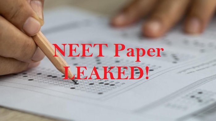 NEET 2021 Exam paper leak