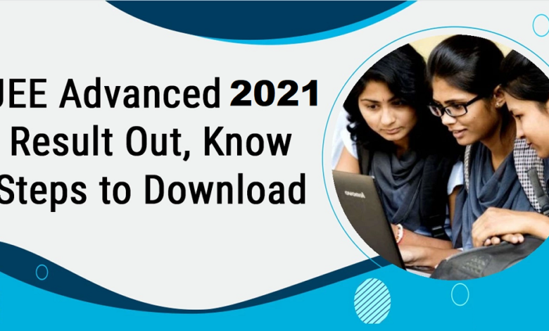 JEE Advanced Result 2021 DECLARED