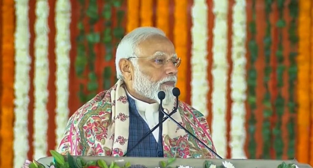 PM Modi at Jammu and Kashmir