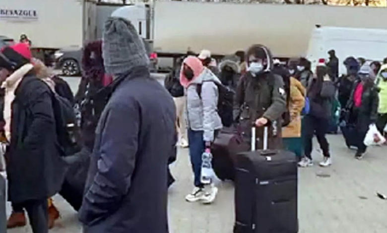 students returned from Ukraine