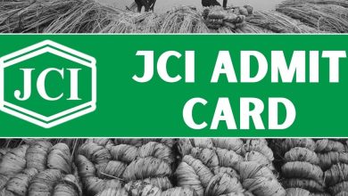 JCI Admit Card