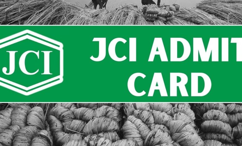 JCI Admit Card