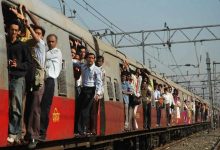 Overcrowded Train