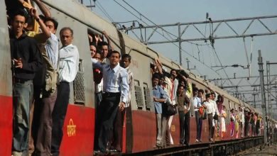 Overcrowded Train