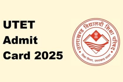 Uttarakhand UTET 2025