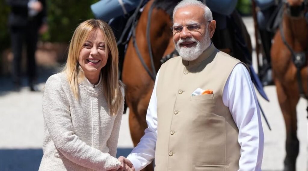 PM Meloni and PM Modi