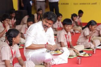 Breakfast with School children