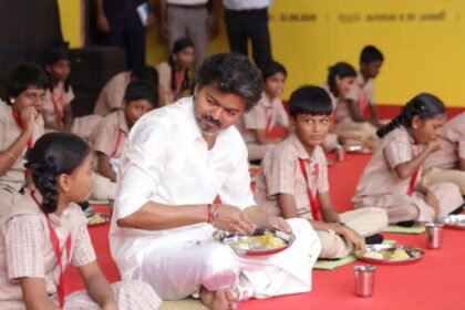Breakfast with School children